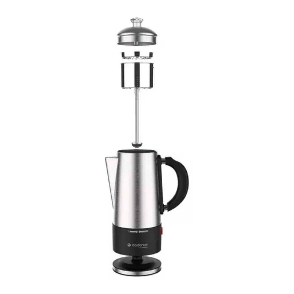 Cafeteira Eletrica Italiana Cadence Caf120 1,5 Litros Inox Cafeteira Eletrica Italiana Cadence Caf120 1,5 Litros Inox